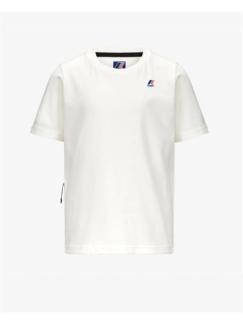 T-shirt bambini Leonide K-way girocollo K-WAY | K7133YW-P. LEONIDEX42